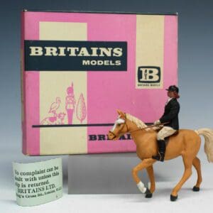 SOLD Female Rider & Horse Riding Model