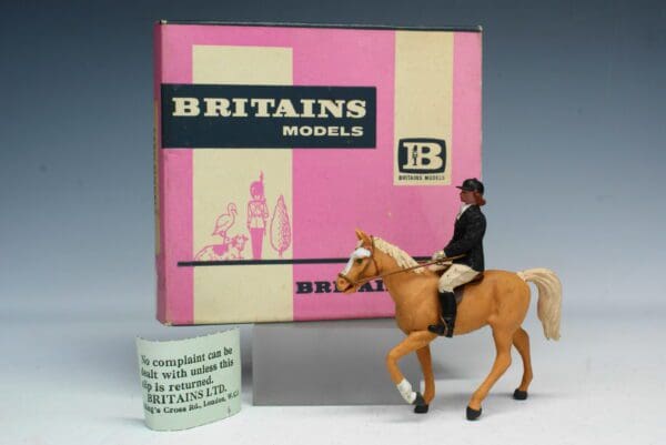 SOLD Female Rider & Horse Riding Model