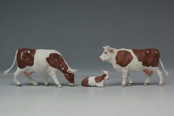 SOLD Britains Farm Cows - Hereford Breed (Caramel)