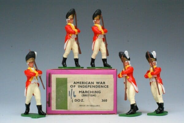 SOLD Britains AWI Marching (British) Trade Box