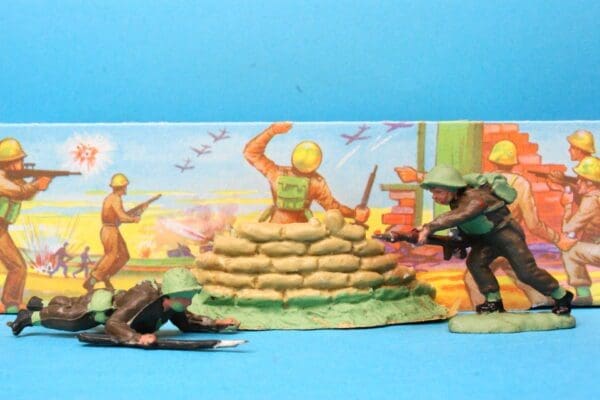 SOLD Speedwell Battle Series - Sandbags & 2 Soldiers VNM