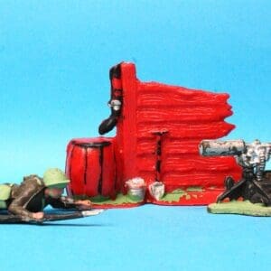 SOLD Speedwell Battle Series - Water Butt & Wall & 2 Soldiers