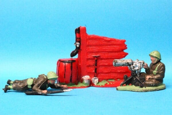 SOLD Speedwell Battle Series - Water Butt & Wall & 2 Soldiers