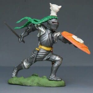 SOLD Swoppet C15th Knight with Sword