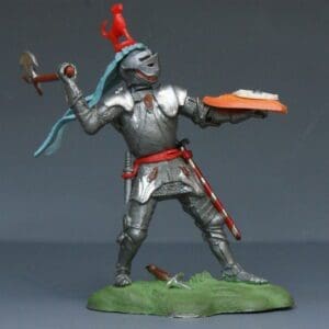SOLD Swoppet C15th Knight with Battle-axe