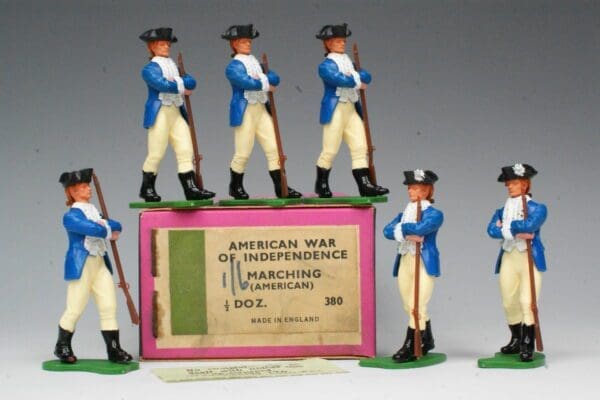 SOLD Britains AWI Marching (American) Trade Box