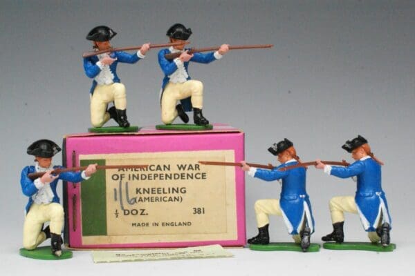 SOLD Britains AWI Kneeling (American) Trade Box