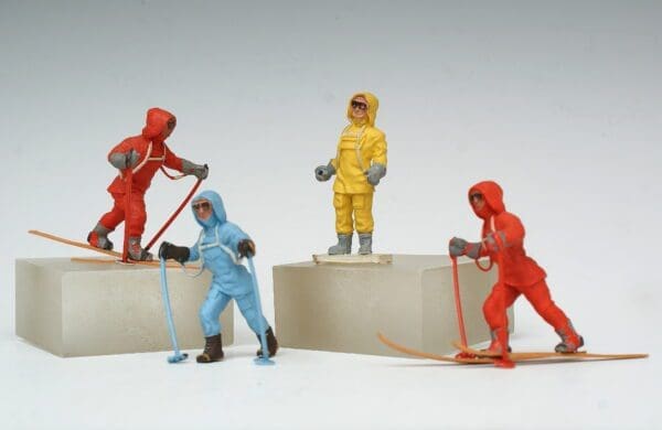 SOLD Herald Polar Explorers - Group of 4 Figures