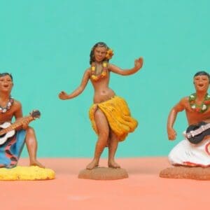 Herald Hawaiian Dancers - Group of 3