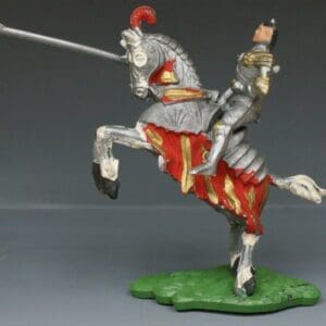 SOLD Cherilea Baronial Knight (Red Livery)