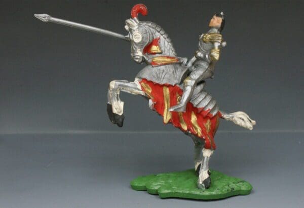 SOLD Cherilea Baronial Knight (Red Livery)