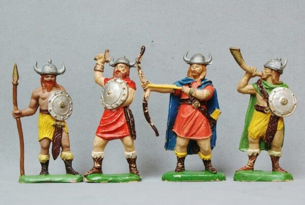 Jecsan Vikings 1st Issue Removable Horned Helmets