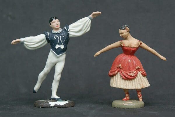 SOLD Herald Zang Ballet Dancers - RED & BLUE
