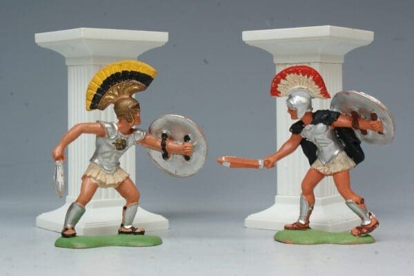 SOLD Herald Trojan Warriors - Iconic Duelling Pair
