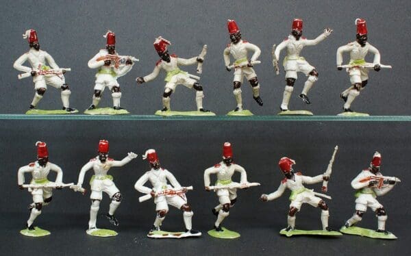 SOLD Cherilea 60mm Kings African Rifles (12 Figures)
