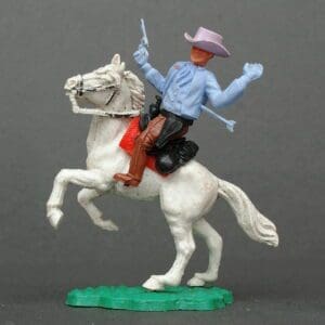 SOLD Timpo 1st Series Mounted Wounded Cowboy