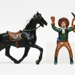 SOLD Hilco Wild West Mounted Cowboy on RARE Horse