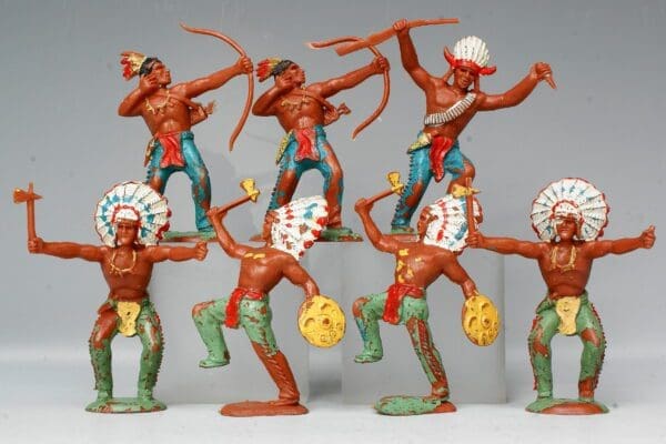NEW! Crescent Indians - Group of 60mm Figures