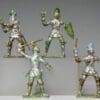 NEW! Cherilea 60mm Knights - Mottled Swirly Plastic #1