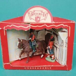 SOLD Herald Black Watch Triangular Military Display Carton
