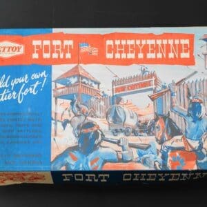 SOLD Mettoy Fort Cheyenne Play Set with Figures
