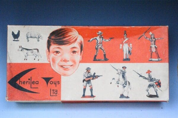 SOLD Cherilea British Paratroops Display Box - RARE Find