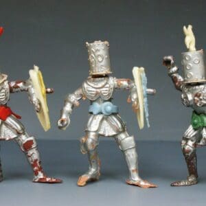 SOLD Cherilea 1st Series 'Swoppet' Knights Plastic