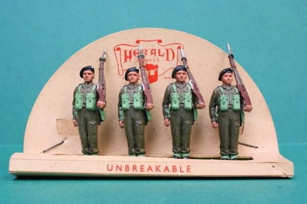 Herald Khaki Infantry Military Display Card