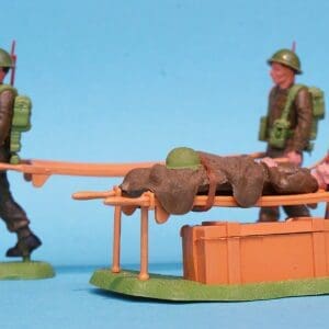 SOLD Swoppet Infantry in Action! Stretcher Party Set