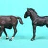 Herald Farm Colts Scratching and Standing - BLACK Plastic - Image 3