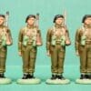 Herald Khaki Infantry at Attention - Early FIXED Arm