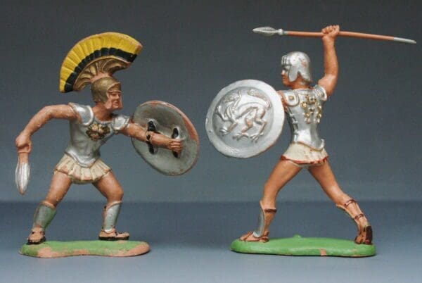 SOLD Herald Trojan Warriors - Matching Pair