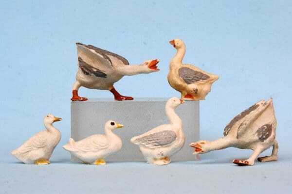 SOLD Britains Lead Mould Poultry - Angry Gander