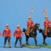 SOLD Eyes Right RCMP Troopers - Mounted & Marching On Foot