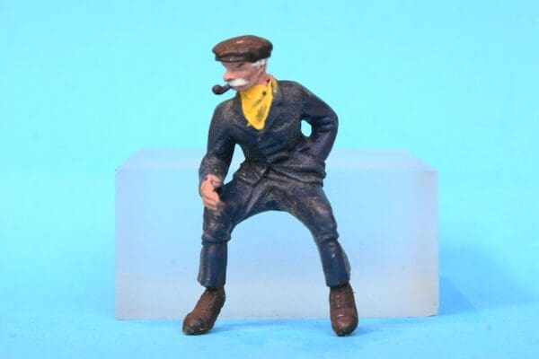 SOLD OUT Britains Horse or Tractor Rider, Navy Plastic
