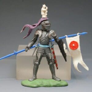 SOLD Swoppet C15th Knight with Lance