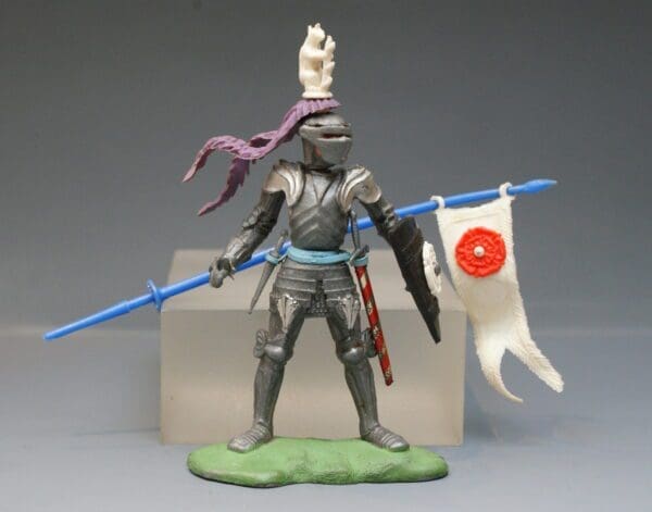 SOLD Swoppet C15th Knight with Lance