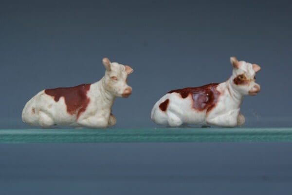 SOLD Herald Ayrshire Calves Lying - Matt & Gloss Paint
