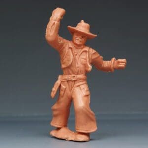 SOLD Marx Punching Cowboy - 60mm scale