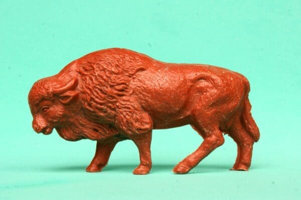 Charbens Scarce Plastic Bison - from Hollowcast Mould