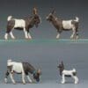 Herald Goat Family (Grey & White) - Back in Stock!