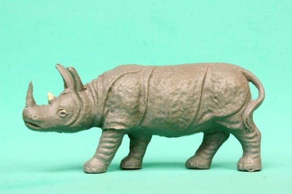 Charbens Plastic Rhino - from Lead Mould