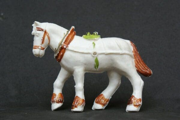 Charbens WHITE Shire Horse for Hay Cart