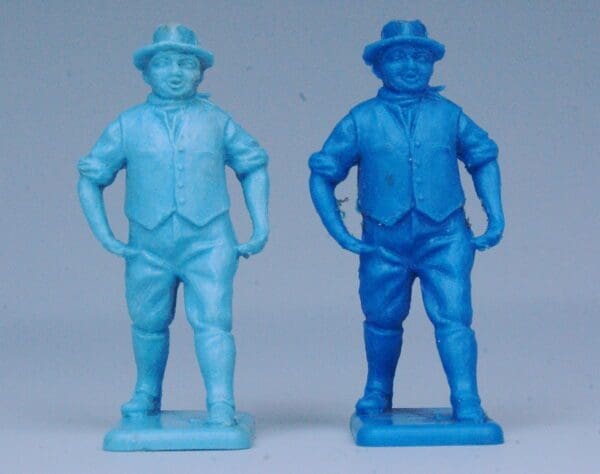 SOLD Crescent Farmer Walking - ROYAL BLUE Variant!