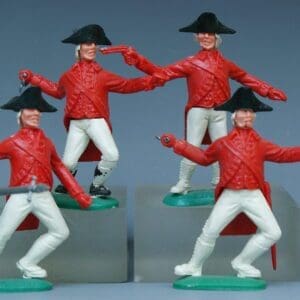 Timpo AWI British Soldiers 'Redcoats'