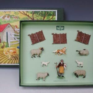 SOLD Herald Farm Box Set, Shepherd, 11 Pieces
