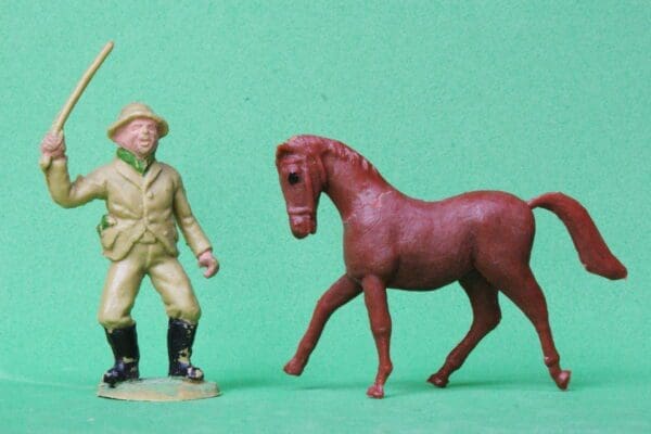 SOLD Gemodels Farm Hand and Brown Pony