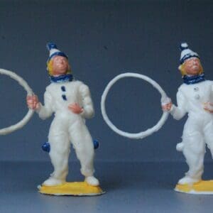 SOLD Gemodels Pair of Clowns with Hoops