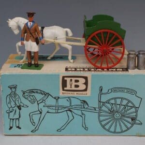 SOLD Britains Milk Float (Green) with Plastic Milkman
