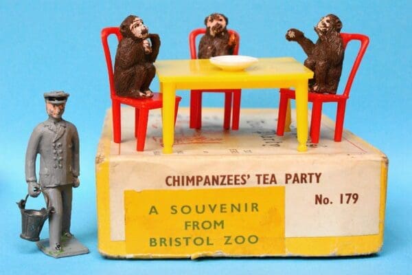 SOLD Taylor & Sons Chimps Tea Party - Bristol Zoo Souvenir!